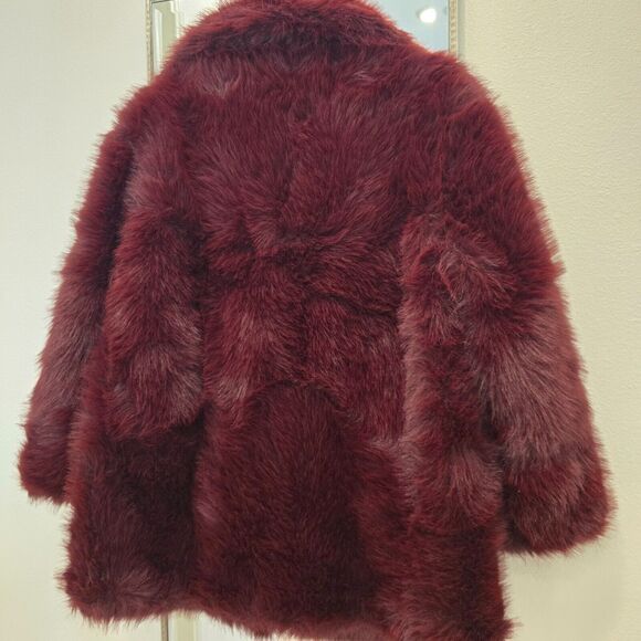 NWT Sz S Band of the Free Faux Fur Jacket - Picture 4 of 6